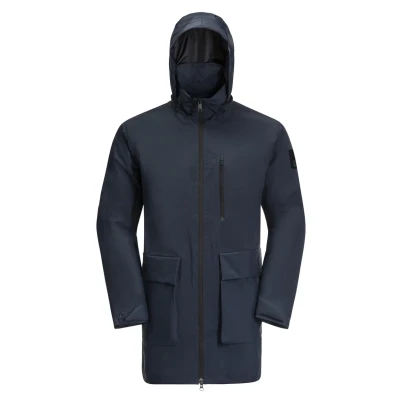 Abbildung von Jack Wolfskin Herren Norden Port Parka Mantel, Night Blue, L EU