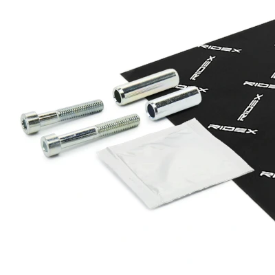 Abbildung von RIDEX 1165G0095 Führungshülsensatz, Bremssattel mit Bremssattelschrauben VOLKSWAGEN: Caddy 1 Pickup, GOLF 2, 3, SEAT: Arosa, Ibiza 2