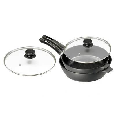 Abbildung von KING Pfannen Set, Aluminiumguss, (Set, 2 tlg.), Induktion