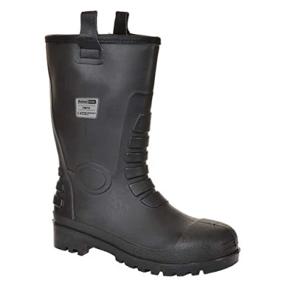 Abbildung von Portwest Neptune Rigger Sicherheitsstiefel S5 CI, Größe: 37, Farbe: Schwarz, FW75BKR37