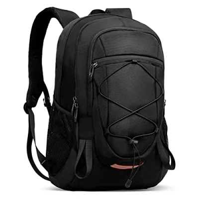 Abbildung von Petfu Rucksack Herren Wanderrucksack 40L Tagesrucksack Wasserdichter Groß Laptop 15.6 17 Zoll für Business, Schule, Radfahren, Wandern und Sport（Schwarzer）