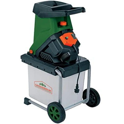 Abbildung von Gardebruk Messerhäcksler, Messerhäcksler 3100 W max. 40 mm Aststärke 50 L Auffangbox
