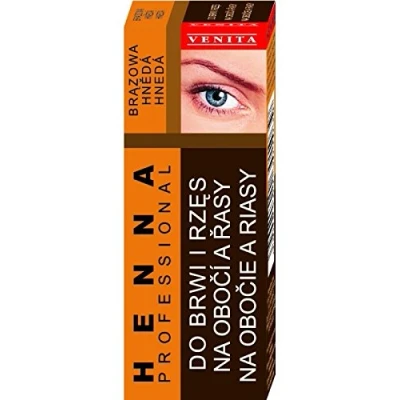 Abbildung von VENITA HENNA Traditionell BRAUN für Augenbrauen &amp; Wimpern 3 ml