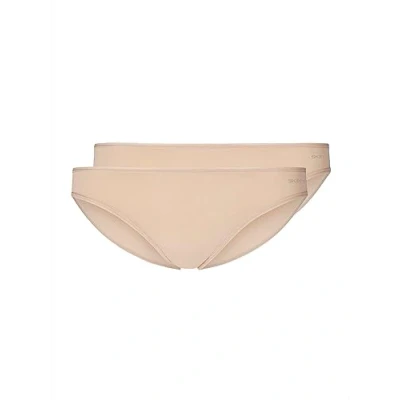 Abbildung von Skiny 2 PACK Slip, Damen, Größe: 38, Beige