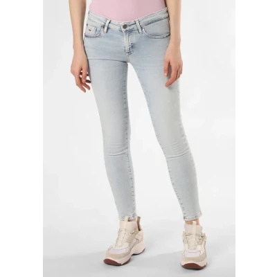 Abbildung von Tommy Jeans Skinny Fit, Damen, Größe: 33x34, Denim light