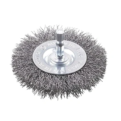 Abbildung von kwb 607330, Speichenrad, 6 mm, 7,5 cm, 0,35 Metall, Stein, Metall