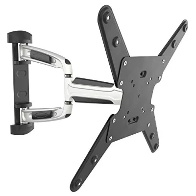 Abbildung von RICOO TV Wandhalterung Fernseher Schwenkbar Neigbar für 24 55 Zoll, Universal Halterung S0744, Fernsehhalterung Wand, bis 30 Kg mit max. VESA 400x400 mm