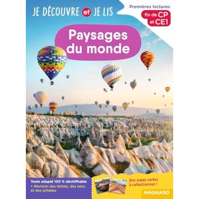 Abbildung von je découvre et lis CP CE1 Paysages du monde: Fin de