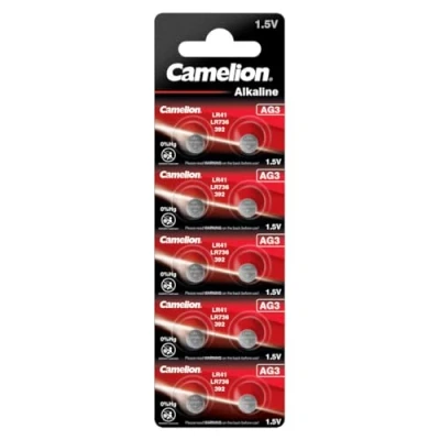 Abbildung von Alkaline Knopfzelle CAMELION AG3/LR41/LR736/392
