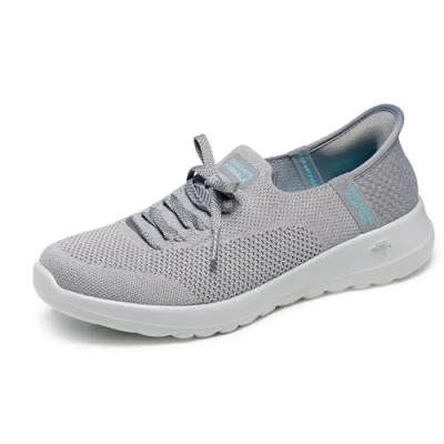 Abbildung von Skechers GO WALK Slipper, Damen, Größe: 38, Gray Schuhe