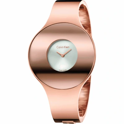 Abbildung von Calvin Klein Damen Analog Quarz Uhr mit Edelstahl Armband K8C2M616
