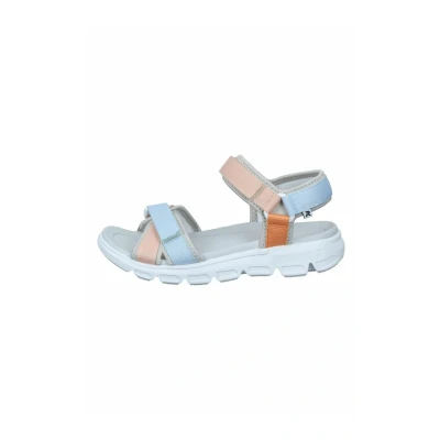 Abbildung von Rieker Trekkingsandale, Damen, Größe: 37, Perlcloud lightblush ciel salmon Schuhe