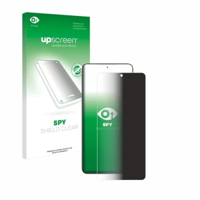 Abbildung von upscreen Anti Spy Blickschutzfolie für Xiaomi Poco F6 Pro Privacy Screen Displayschutz Folie [Sichtschutz, Blaulichtfilter]