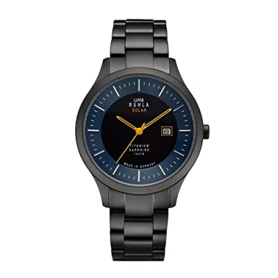 Abbildung von UMR RUHLA Herren Armbanduhr 95953M, Solar, Titan, Datumsanzeige, 10 bar