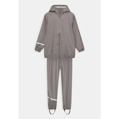 Abbildung von Celavi Basic Rainwear Unisex SET Regenhose für Kinder, Größe: 98, Gull