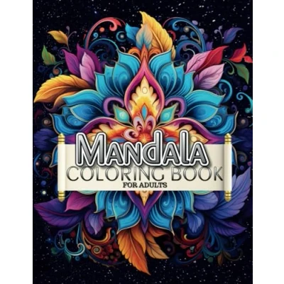 Abbildung von Mandala Coloring Book for Adults: Relaxing Rangoli Stress Relief and Mindful