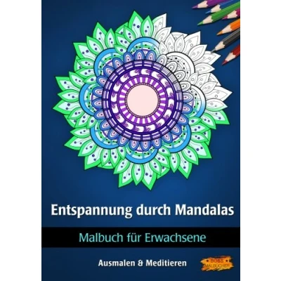 Abbildung von Malbuch für Erwachsene Entspannung durch Mandalas