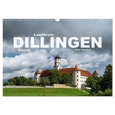 Abbildung von Landkreis Dillingen Donau (Wandkalender 2025 DIN A3 quer), CALVENDO Monatskalender