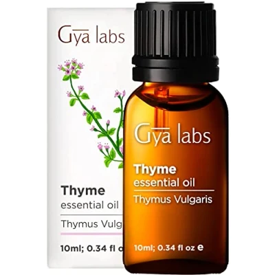Abbildung von Gya Labs Ätherisches Thymianöl für Haare 100% Reines Natürliches die Haut, Diffusor, Körper &amp; Kerzenherstellung (10 ml)