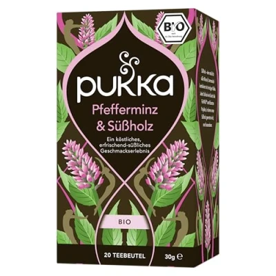 Abbildung von PUKKA Bio pfefferminz &amp; süßholz, 0.03 von FROG.coffee
