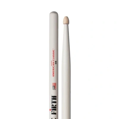 Abbildung von VIC FIRTH 5BW Drum Stick &quot;5A American Classic Serie, Hickory,Wood Tip&quot;