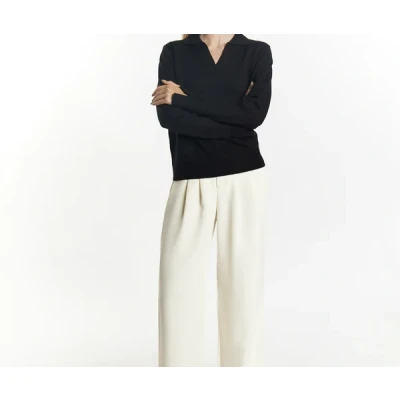 Abbildung von DREIMASTER Klassik Damen Strickpullover XL/XXL / Dunkelbrauner Sand 50% Viscose 28% Polyester 22% Nylon