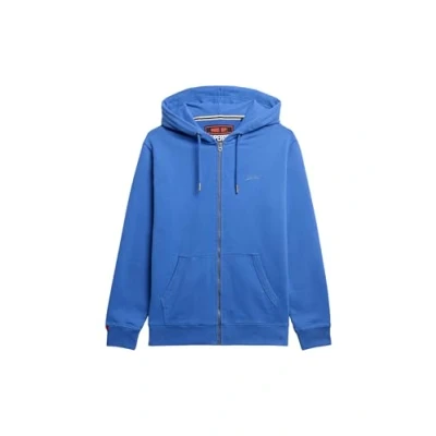 Abbildung von Superdry Essential LOGO Sweatjacke, Damen, Größe: 36, Winter sky blue