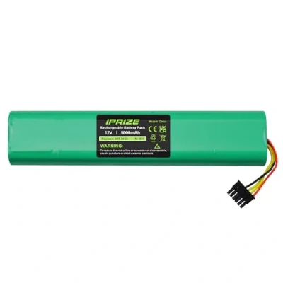 Abbildung von iPrize 12V 5000mAh NI MH Kompatibel mit Neato Botvac D Series D75, D80, D85 und 75, 70e, 80, 85 Staubsauger (Achtung: Gilt Nicht für D3, D4, D5, D6, D7)