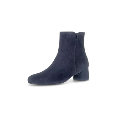 Abbildung von Gabor Stiefelette 5.680, Rauleder, Blau, Damen EU 8,5/42,5