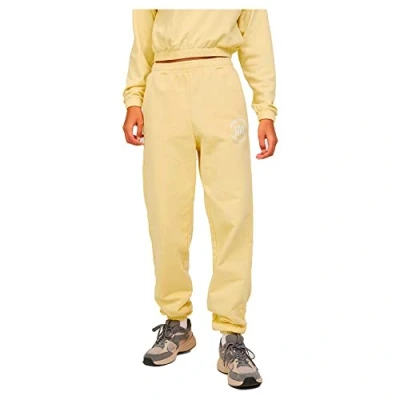 Abbildung von JACK &amp; JONES Damen JXBIANCA HW Relaxed Vint Sweatpants SN Jogginghose, Sunlight/Print:Denim Studio, M