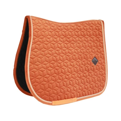 Abbildung von Kentucky Horsewear Schabracke Velvet Springen Orange