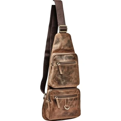 Abbildung von Spirit Motors Vintage Body Crossover Bag 1 braun
