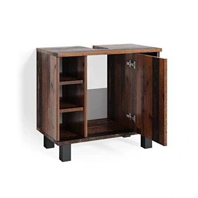 Abbildung von Vicco Waschbeckenunterschrank Fynn, Antikholz, 60 x 54 cm (kein Set)