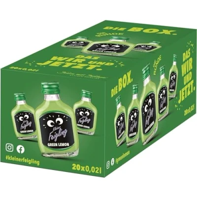 Abbildung von Kleiner Feigling Green Lemon Special Edition 20 x 0,02l Marken Spirituose Premium Likör