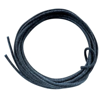 Abbildung von Gavitt Vorverzinnter Gitarrendraht 22 AWG mit Stoffbezug Litze Push Back Vintage Cloth Covered Stranded Wire für Verdrahtung E Gitarren, Blau(2 Meter)