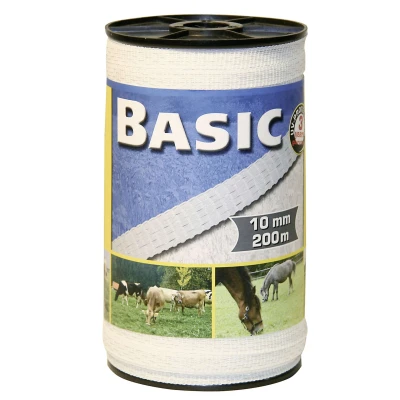 Abbildung von Ako Weidezaunband Basic Weiß 200m 10mm