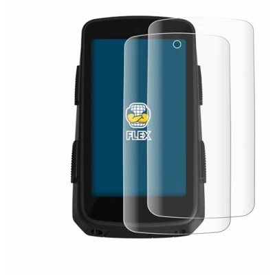 Abbildung von BROTECT 2 Stück Full Cover Schutzfolie für Hammerhead Karoo 3 Screen Displayschutz Folie [3D Curved, Anti Fingerprint, Kristall Klar]