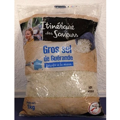 Abbildung von Gros sel de Guerande Meersalz grob grau Bretagne/Frankreich 6x1kg