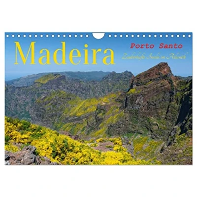 Abbildung von Madeira und Porto Santo (Wandkalender 2025 DIN A4 quer), CALVENDO Monatskalender
