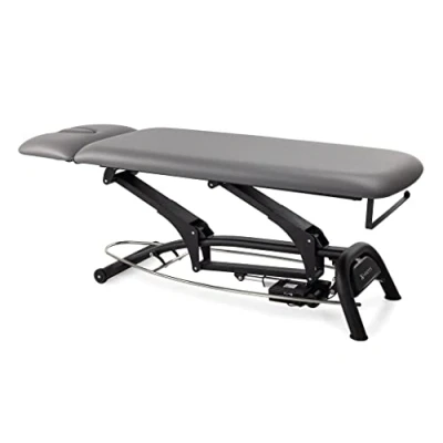 Abbildung von HABYS Agila 2 Elektrische Massageliege, Massageliegen Segmente Höhenverstellbare 197 x 70cm Halterung für Einwegunterlage auf Rolle MDR Zertifizieriung