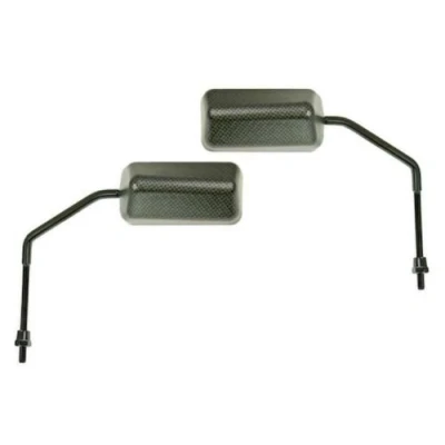 Abbildung von Rückspiegel Spiegel Set F1 Carbon M8 lang Roller Motorrad Quad