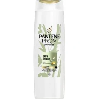 Abbildung von Pantene Pro V Grow Strong Shampoo mit Biotin und Proteinverstärker 250ml. Miracles Hilft, Haarverlust, durch Haarbruch zu Reduzieren, Für Stärker Wachsendes Haar. Trockenes Haar