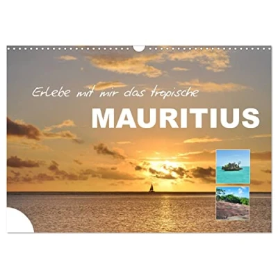 Abbildung von Erlebe mit mir das tropische Mauritius (Wandkalender 2025 DIN A3 quer), CALVENDO Monatskalender