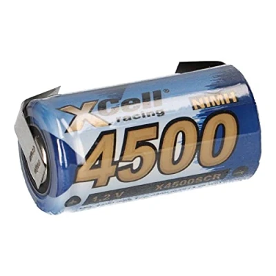 Abbildung von SUB C Akku Zelle 4500mAh 1,2V NIMH Hochleistungszelle mit U Lötfahne