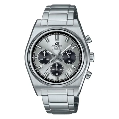 Abbildung von Casio EFB 730D 7AVUEF Edifice Herrenuhr Chronograph Silberfarben