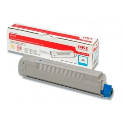 Abbildung von Oki 43487711 cyan toner 6.000 seiten original