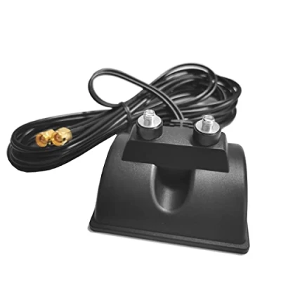 Abbildung von B66CS WLAN Antennenverlängerungskabel 3m SMA Stecker auf Buchse RG174 mit Magnetfuß für Router und 4G LTE Antenne