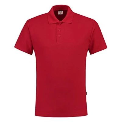 Abbildung von Tricorp 201003 Casual Poloshirt, 50% Gekämmte Baumwolle/50% Polyester, 180g/m², Rot, Größe XL