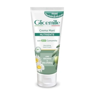 Abbildung von Glicemille Pflegende Handcreme mit Kamille, Glycerin und Olivenöl, 100 ml