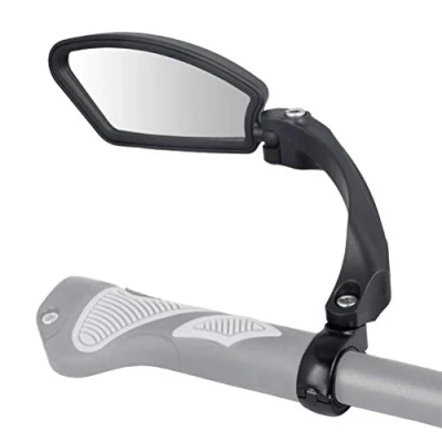 Abbildung von BSTCAR Fahrradspiegel, HD, Schlagfest, Glaslinse, Verstellbar, 360 Drehungsüberprüfung Rückspiegel Fahrrad,Fahrrad Spiegel Lenker